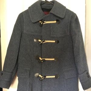 Adorable vintage blue wool coat! Small